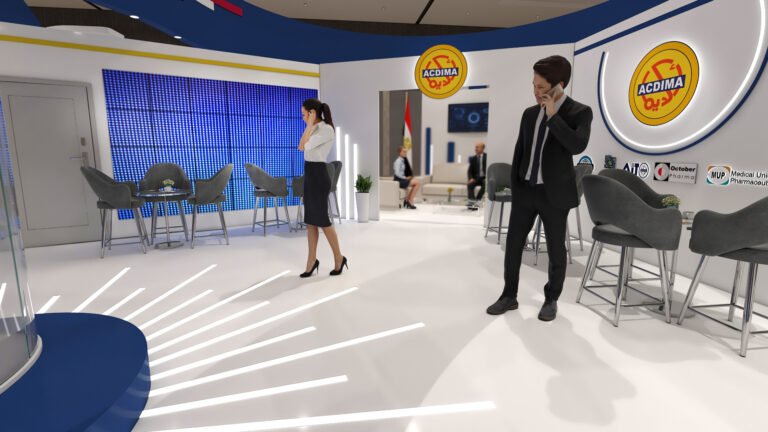 Exhibition booth 3- Acdima - 15 m * 13 m