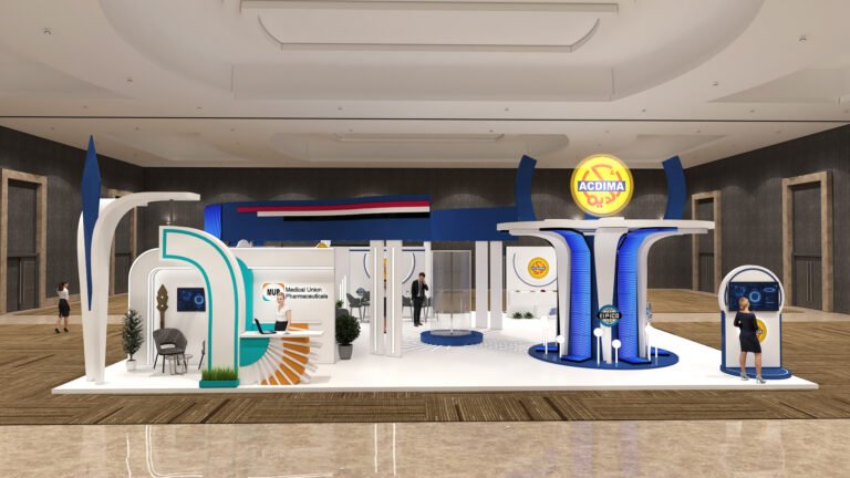 Exhibition booth - Acdima - 15 m * 13 m