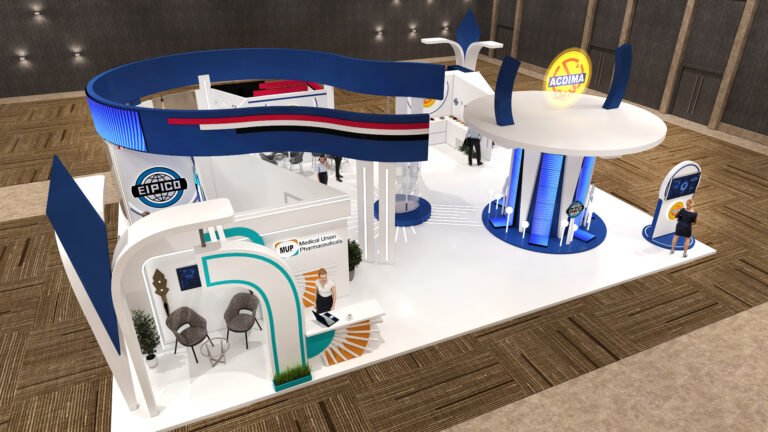 Exhibition booth 1- Acdima - 15 m * 13 m